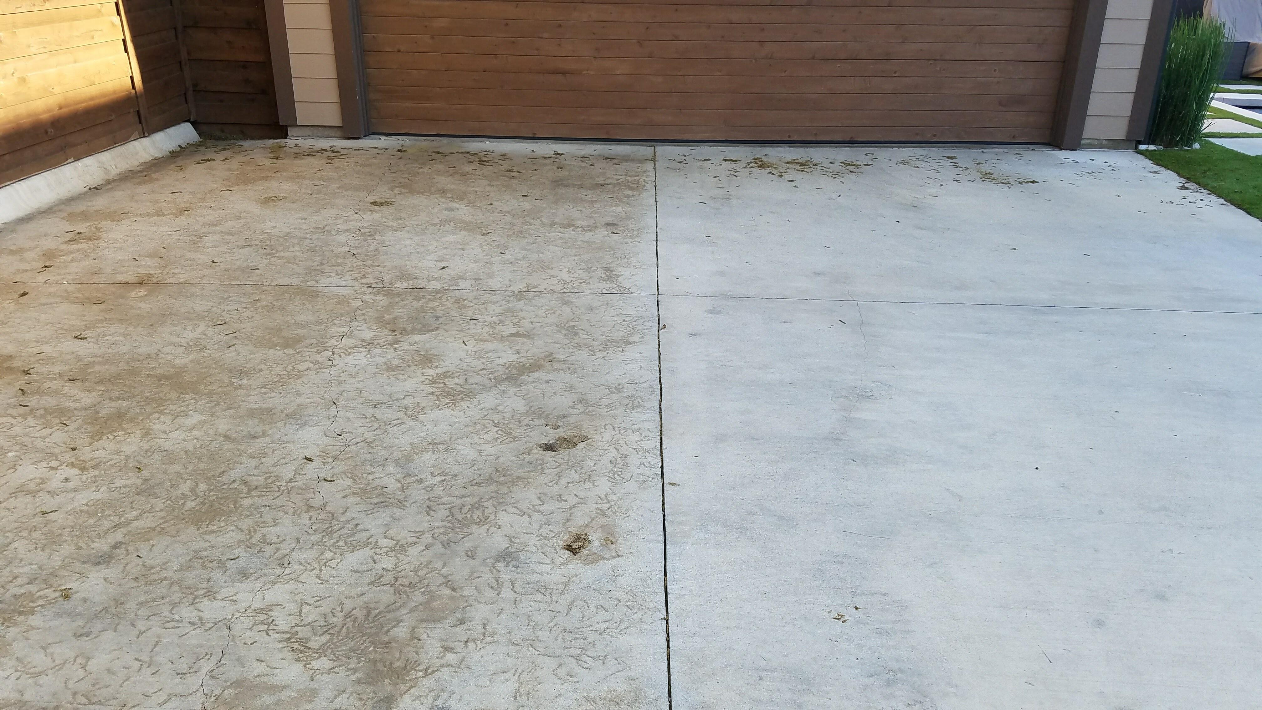 Removing Concrete Stains - Titan Pressure Washing