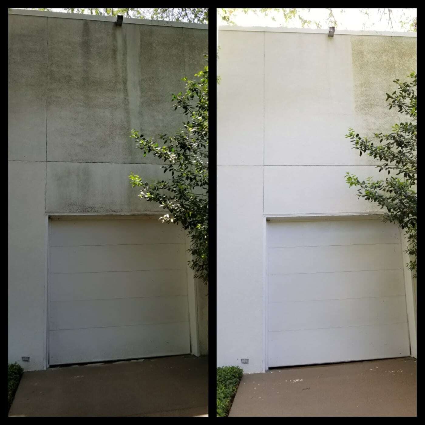 Soft washing house