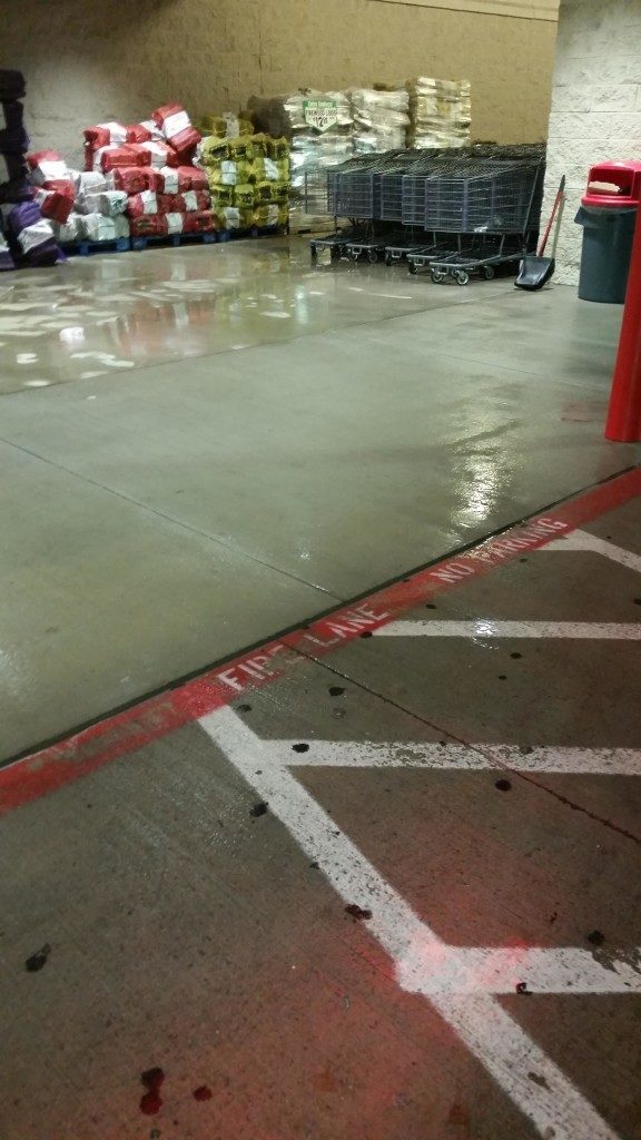 storefront pressure washing