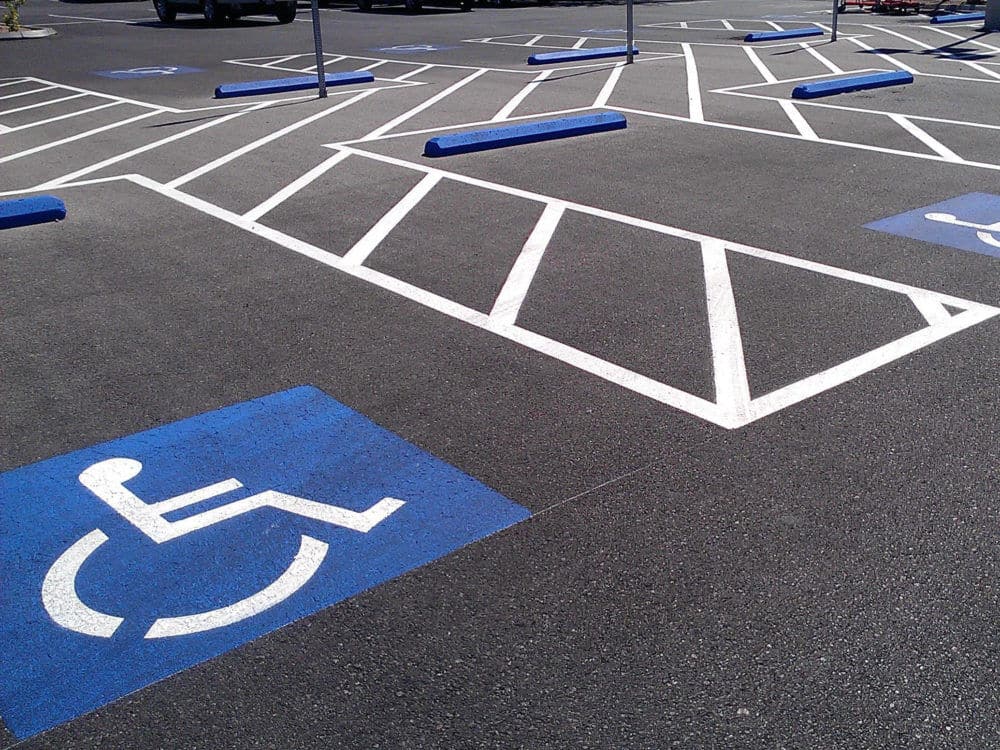 ADA Parking Lot Striping Dallas, Texas