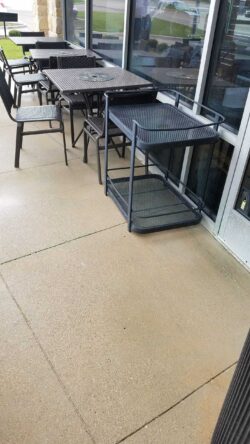 concrete pressure washing