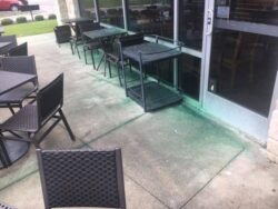 concrete pressure washing